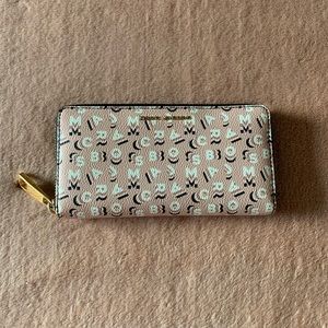Marc Jacobs Pink Leather Wallet